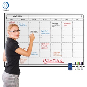 010-1A1 Dry Erase Wall <strong>Calendar</strong> <strong>Planner</strong> Custom Family <strong>Calendar</strong> - Product Image 1