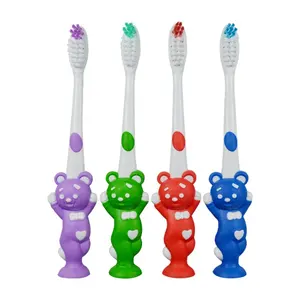 cute and lovely baby animal toothbrush PBT tapered bristles