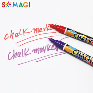 Très compétitif <span class=keywords><strong>expo</strong></span> 3mm plume réversible craie effaçable à sec <span class=keywords><strong>marqueur</strong></span> effaçable pour l'écriture - Product Image 4
