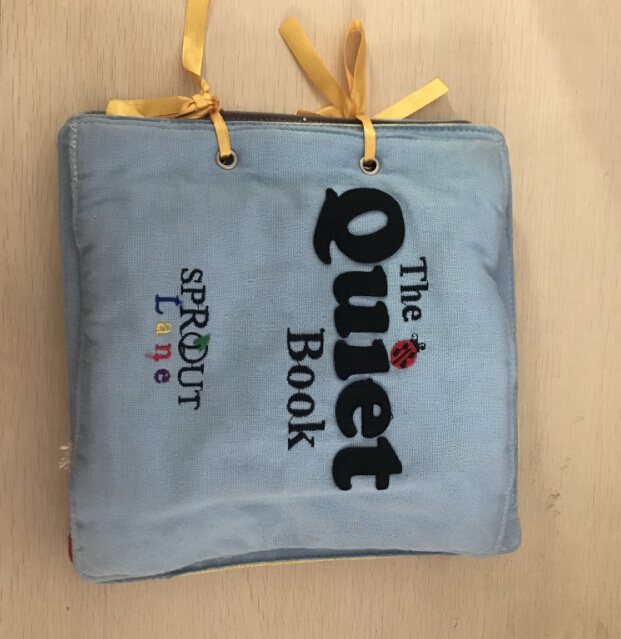 Детская обучающая книга, мягкая и тихая книга, детская книга для чтения и активности