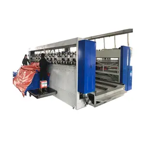 China Reliable Hot Air Cross Laminated Multilayer Film Machine Manufacturer Green House Film Tarpaulin Machine Wholesaler