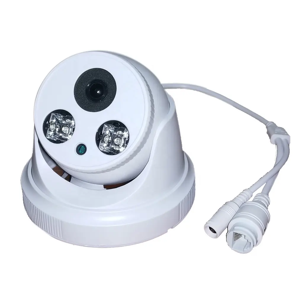 Good quality H.265 2mp ip cctv camera indoor p2p poe camera with dome for indoor