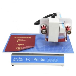 Zhengzhou Amydor 8025 alimentación automática papel aluminio Digital oro estampado máquina de impresión impresora - Product Image 3