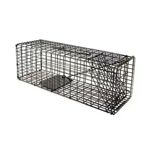 Whosale Easy Use stainless outdoor live animal trap cage