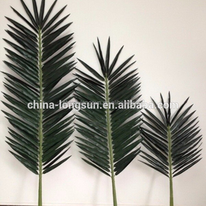 fabrication <span class=keywords><strong>de</strong></span> haute qualité en acier sans soudure matériel grand extérieur décoratif feuilles <span class=keywords><strong>de</strong></span> palmier artificiel - Product Image 1