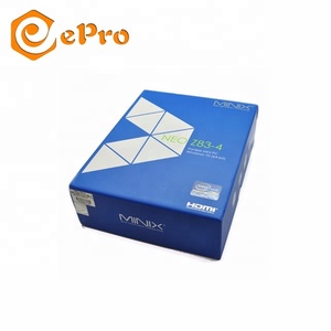 Streaming Media Player (<span class=keywords><strong>Noir</strong></span>) MINIX <span class=keywords><strong>NEO</strong></span> Z83-4 GAGNER 10 4g/32g Matel cas Z8350 4 gb/32 gb Android tv boîte - Product Image 1