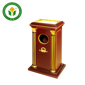 ถังขยะไม้,ล็อบบี้โรงแรมดีไซน์แบบยุโรป - Product Image 3