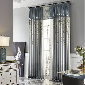 <span class=keywords><strong>Tende</strong></span> Oscuranti <span class=keywords><strong>Moderne</strong></span> Pronte all'Uso con Occhielli in Tessuto Jacquard di Lusso Stile Europeo per <span class=keywords><strong>Soggiorno</strong></span> - Product Image 3