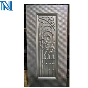 Revestimiento <span class=keywords><strong>Exterior</strong></span> para Puertas, Lámina de Acero Estampada, Revestimiento de Acero para Puertas, Panel de Acero - Product Image 3