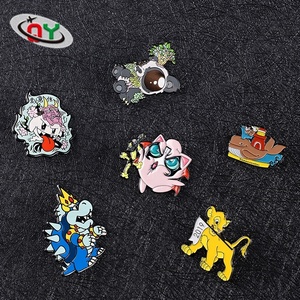 2018 Factory custom 3 mt metall revers pins abzeichen mit fabrik preis - Product Image 4