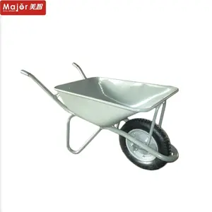 50L สาลี่เดี่ยว pneumatic wheel ถาดโลหะ - Product Image 1