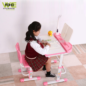 Los niños escritorio Leyendo escribiendo a casa muebles <span class=keywords><strong>de</strong></span> almacenamiento <span class=keywords><strong>de</strong></span> gran tamaño barato mesa <span class=keywords><strong>de</strong></span> estudio con silla - Product Image 1