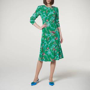 Plus tamaño vestido largo estampado floral de Verano de la familia vestido - Product Image 4