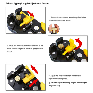Herramientas de tubo de corte funcional de alta calidad BAOTENG, alicates Pelacables múltiples automáticos manuales de virola de 0,2-6mm (-6mm) - Product Image 6