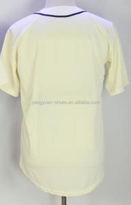 Maglia da Baseball americana ricamata in stile squadra con Logo personalizzato cucito di qualità migliore - Product Image 3