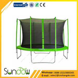 12ft <span class=keywords><strong>Rosa</strong></span> barato trampolín al aire libre fábrica para los niños - Product Image 1