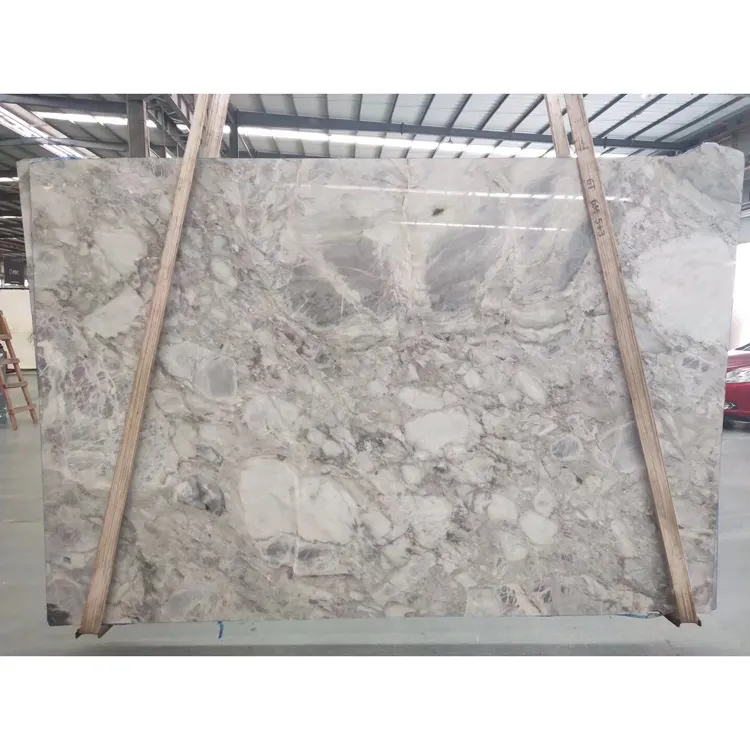 China New Super White Marble Horizon Grey Marble for House