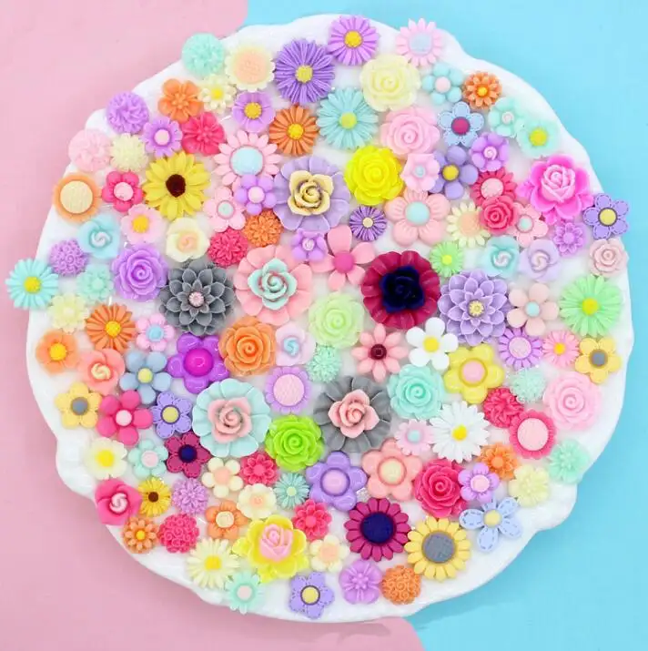 2019新しいファッション日本の花の装飾イヤリング帽子美しい樹脂アクセサリー