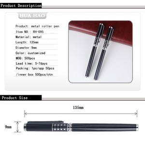 Bolígrafo personalizado con el nombre y logotipo metal <span class=keywords><strong>roller</strong></span> <span class=keywords><strong>ball</strong></span> PEN para la promoción - Product Image 1