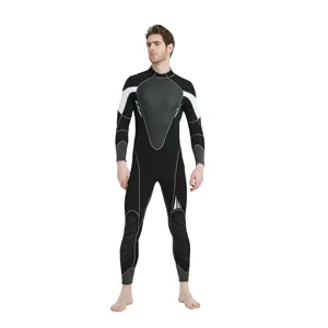 Traje de neopreno de 3mm para hombre, traje de baño para caza y surf