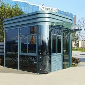 Luxury Mobile Prefabricated Sentry Box Booth Guard house