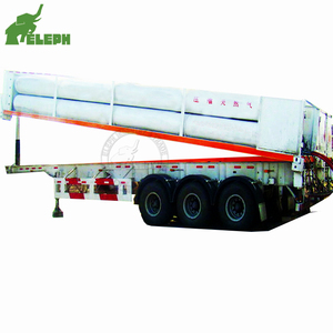 Bombola di Gas 8 tubi tubo Contenitore GPL/LNG/METANO ad alta pressione serbatoio di gas semi rimorchio