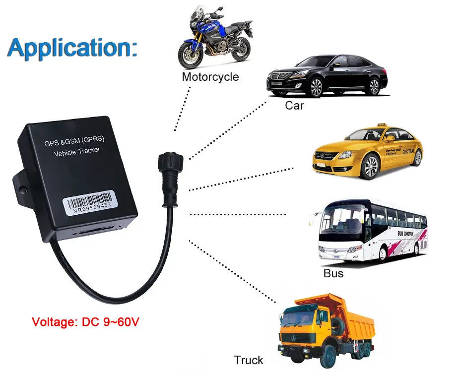 Mini rastreador gps adecuado para coche, taxi, camión y motocicleta, seguimiento NR006