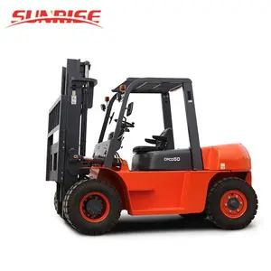 Desain Baru 5ton Lonking Cpcd Heli Forklift Diesel Truk dengan Harga Suku Cadang