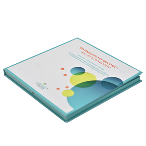 Promoción de <span class=keywords><strong>la</strong></span> alta calidad 7 pulgadas Lcd Digital de pantalla de vídeo de tarjetas de felicitación de vídeo folleto libro - Product Image 3
