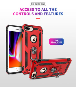 a prueba soporte cubierta de la caja del teléfono y de la protección del teléfono móvil para el <span class=keywords><strong>iPhone</strong></span> 6 caso 7 <span class=keywords><strong>8</strong></span> P - Product Image 5