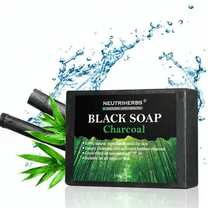 En gros Nettoyage en Profondeur Visage Nature Charbon de Savon Noir Marocain