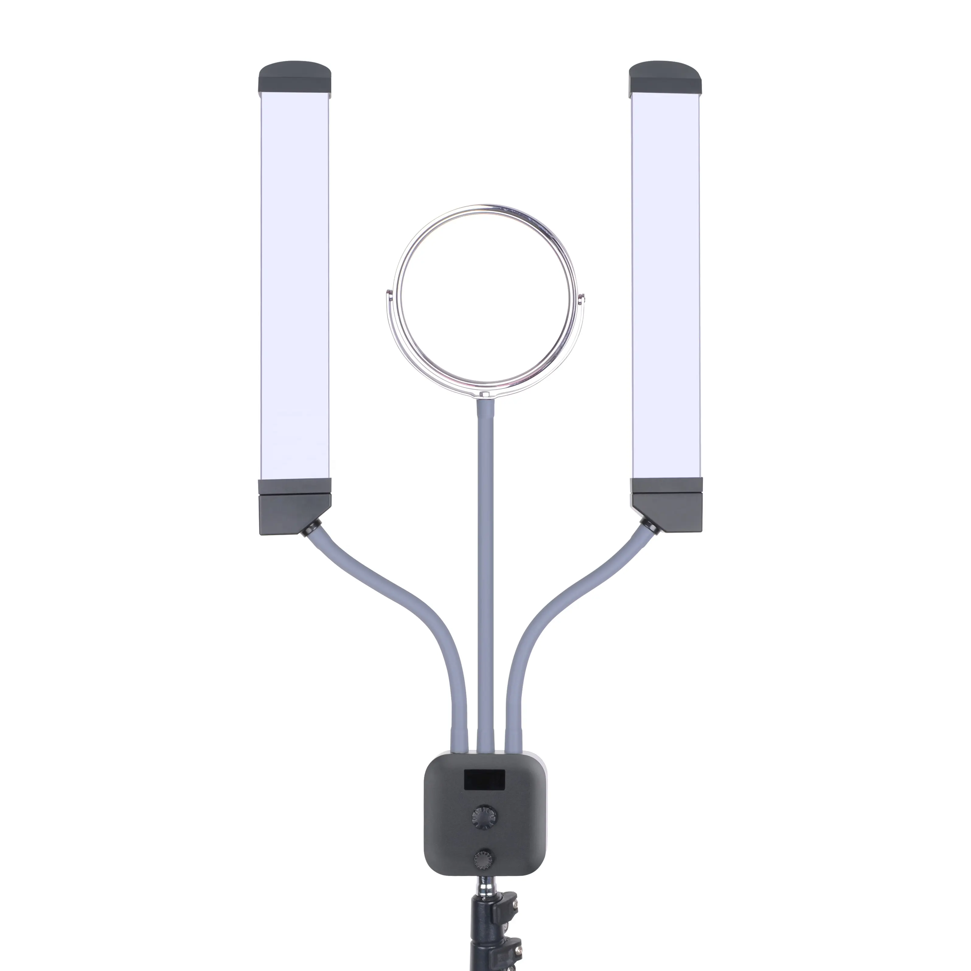 Kernel Dubbele Arm Vullen Licht Led Licht Voor Camera Smartphone Met Spiegel 3000K-5500K