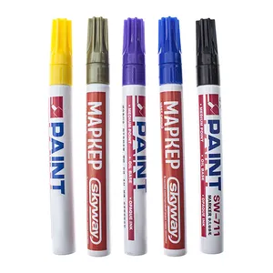 KHY-tinta de aluminio rellenable para dibujo artístico, rotulador de pintura de llanta de boceto de color, gran oferta