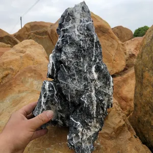 10-50cm मछली टैंक ड्रैगन पत्थर मछलीघर aquascape सजावटी पत्थर रॉक थोक ब्लू ड्रैगन पत्थर