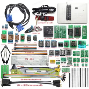 مجموعة رائعة من مبرمج IC العالمي RT809H مع 51 محول TSOP56