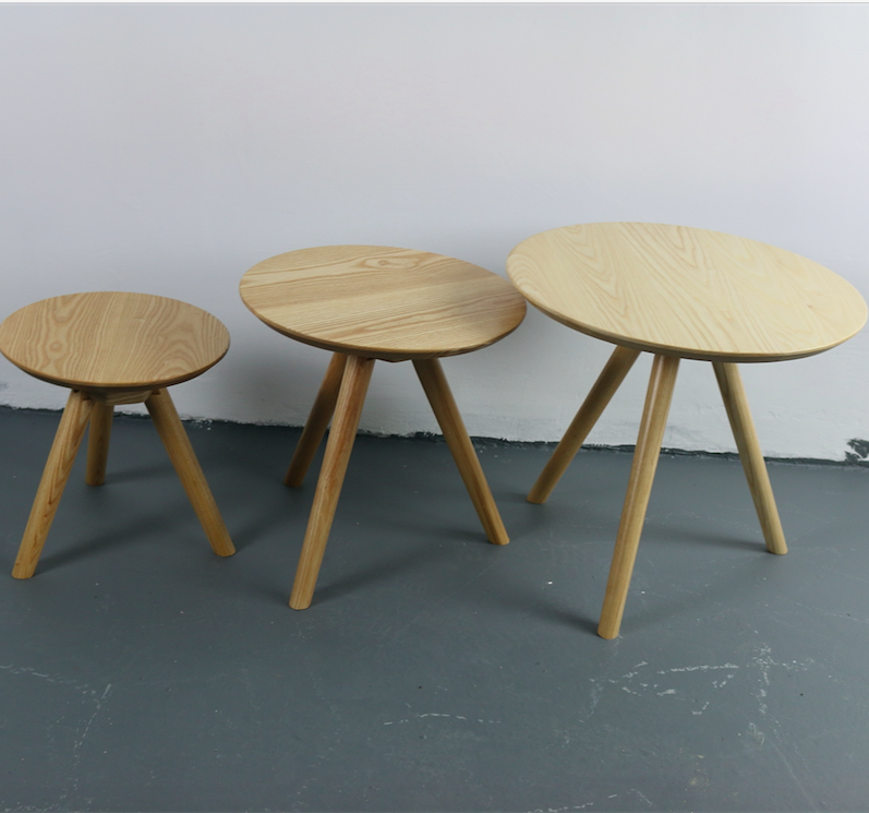Moderne Mobilier Scandinave Table D'extrémité En Bois de Table D'appoint