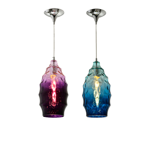 Popular de vidrio de diseño sombra <span class=keywords><strong>moderno</strong></span> colgante luces precio más barato lámparas colgantes Illumine iluminación - Product Image 5