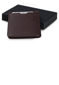 Portefeuille Bifold Portefeuille avec Protection RFID pour Cartes et Espèces (Marron) - Product Image 5