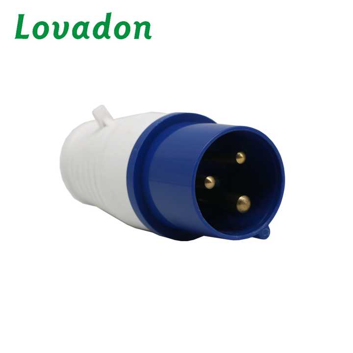 16 32 安培 3 针插头 220-240 V LTH 013 023 工业插头和插座 Male Female Socket ...