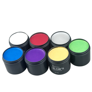 Professionnel mode extreme tenir couleur des cheveux <span class=keywords><strong>coiffure</strong></span> cire clay pour hommes - Product Image 1