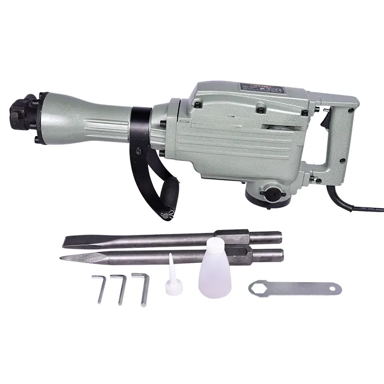 Portable handheld 1500w electric demolition jack hammer Used in the construction industry