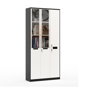Meubles de bureau ouverts personnalisés avec étagère de <span class=keywords><strong>rangement</strong></span> verrouillable, <span class=keywords><strong>armoire</strong></span> de classement en bois pour bureau <span class=keywords><strong>administratif</strong></span> - Product Image 4