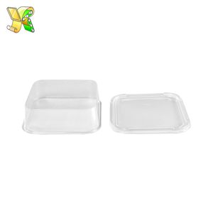 De alimentos de plástico contenedor de caja de comida caliente <span class=keywords><strong>para</strong></span> llevar cajas de plástico pet caja de comida con tapa - Product Image 4