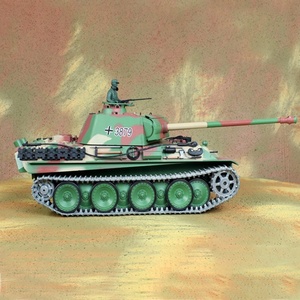Modèle de réservoir métallique amélioré 3879-1pro 2.4G à l'échelle 1:16 German <span class=keywords><strong>Panther</strong></span> Type G RC Main Smoking & Shooting Tank - Product Image 3