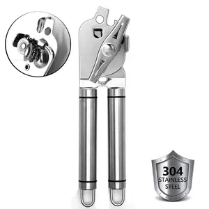<span class=keywords><strong>Profesional</strong></span> 304 Acero inoxidable Manual de <span class=keywords><strong>abrelatas</strong></span> con mango ergonómico - Product Image 1