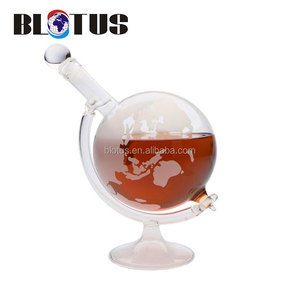 Vente chaude <span class=keywords><strong>Globe</strong></span> Conception <span class=keywords><strong>Whisky</strong></span> <span class=keywords><strong>Carafe</strong></span> <span class=keywords><strong>Carafe</strong></span> En Verre de Vin - Product Image 4