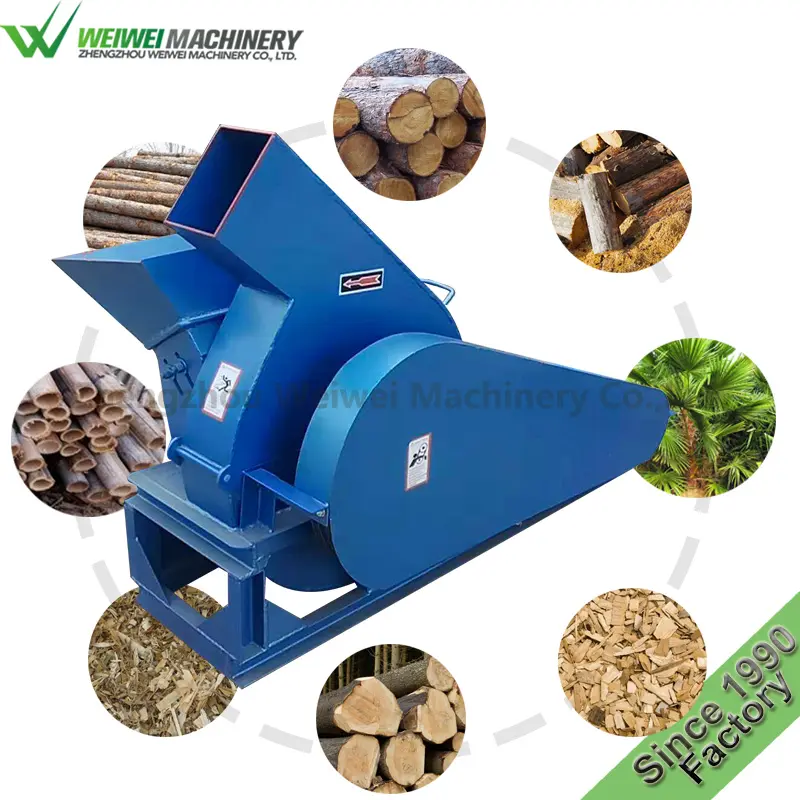 Weiwei tuin machines houtversnipperaar shredders drum chipper hout chiper