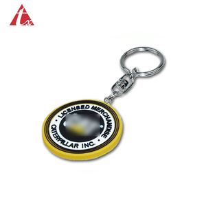 ODM Fabrication <span class=keywords><strong>Vograce</strong></span> Doux Porte-Clé Pvc Oem Mode Logo Personnalisé Promotionnel Semi-transparent 3d En Caoutchouc Porte-clés - Product Image 2