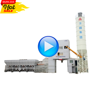 2018 <span class=keywords><strong>Bauma</strong></span> HZS120D total de hormigón listo mix planta automático móvil planta de mezcla de hormigón - Product Image 1