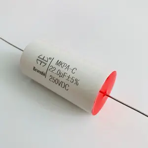 22.0uf 250V Metallized Film Capacitor Audio Capacitor Film Capacitor 0.01~150 UF 0.01~100uf 1.6UR (2S) Bevenbi White and Red